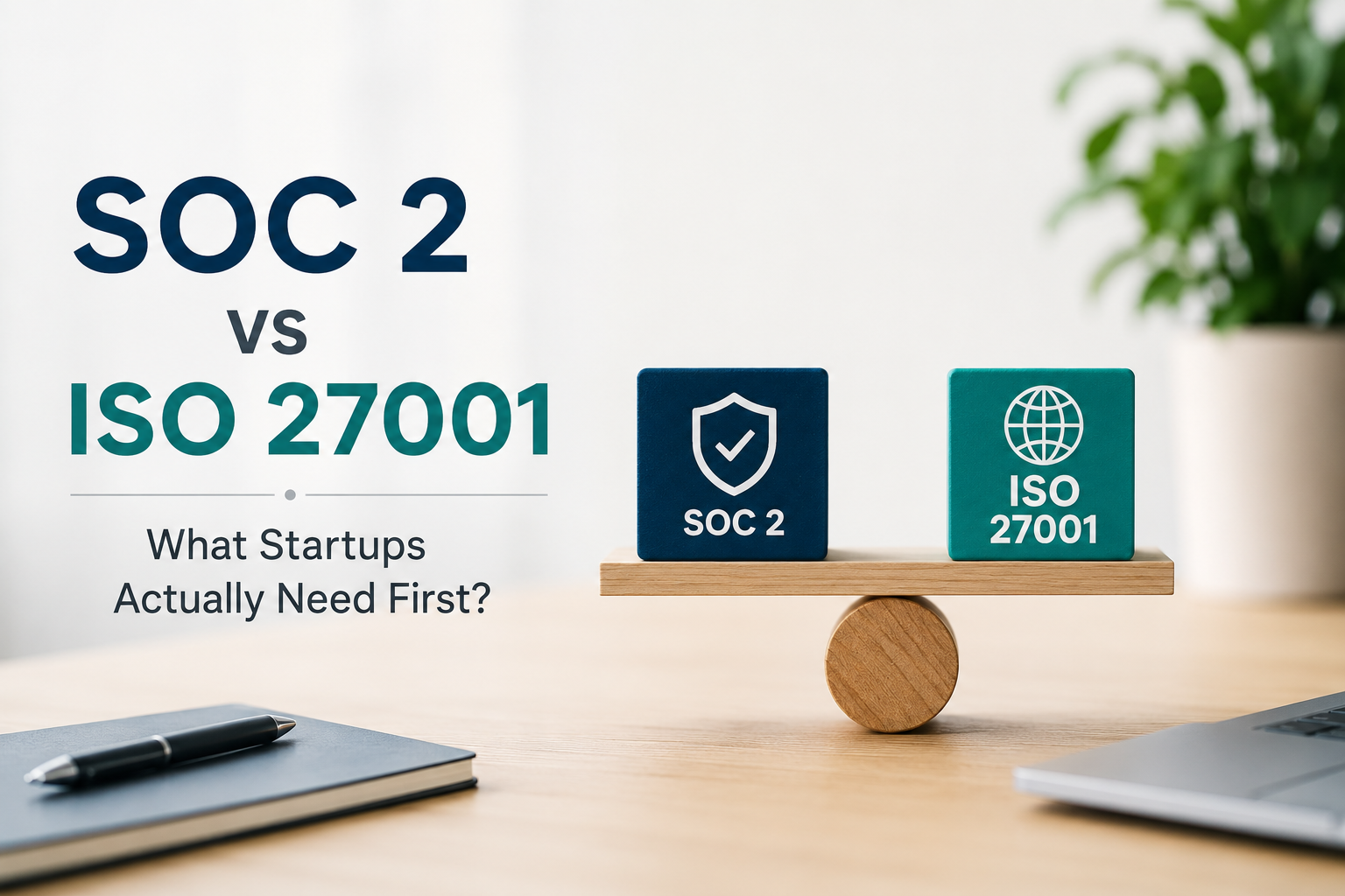 SOC 2 vs ISO 27001: What Startups Actually Need First?